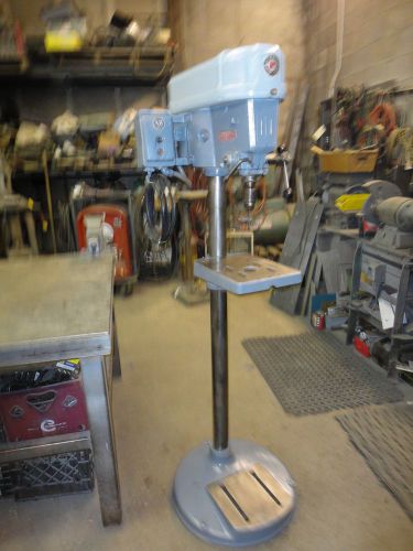 ROCKWELL DRILL PRESS FLOOR STAND  With ADJUSTABLE SPEED &amp; WORK DECK