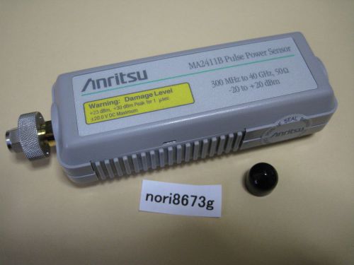 Anritsu MA2411B   -20dBm to +20dBm  300MHz to 40GHz  Pulse Power Sensor