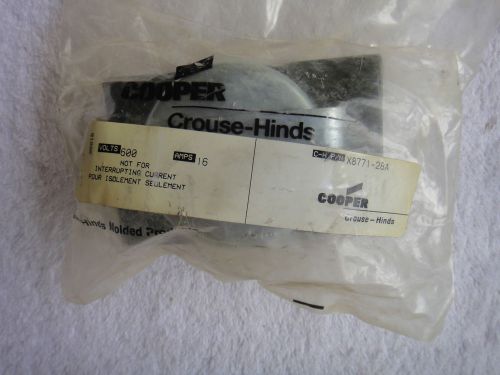 FS COOPER Crouse-Hinds Receptacle     X8771-28A