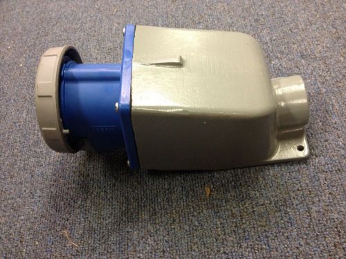 Hubbell pin and sleeve recepticle w/enclosure 560r9w 60a 3 ph 120/208vac for sale