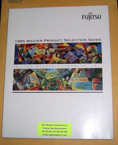 Vintage 1995 FUJITSU Microelectronics Master Product Selector Guide