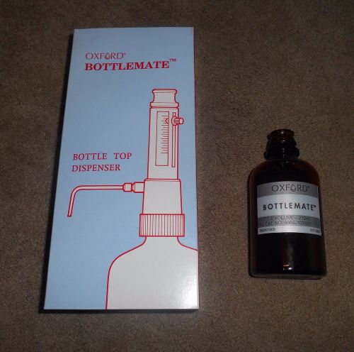Oxford bottlemate bottletop dispenser Pipette 8885-600018 bottle top NEW 2ml