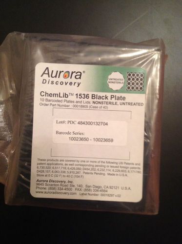 Aurora Discovery Chemlib 1536 Black Plate