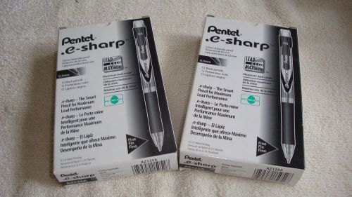 Pentel e-sharp 0.5mm Automatic Pencil 2 Doz (24) AZ125A NEW