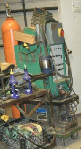 L-tec heliarc 307i ac/dc 300a tig runner setup ready to weld esab linde gtaw for sale