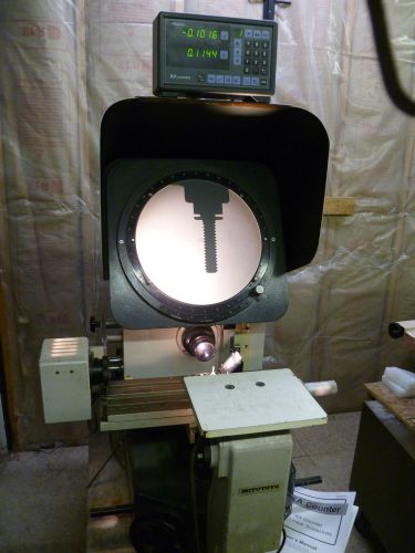 MITUTOYO PH350 OPTICAL COMPARATOR with MITUTOYO DRO digital readout