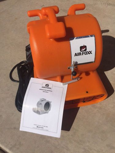 Air Foxx Air Mover, Blower, and Dryer: AM1900ai High Velocity 1900CFM