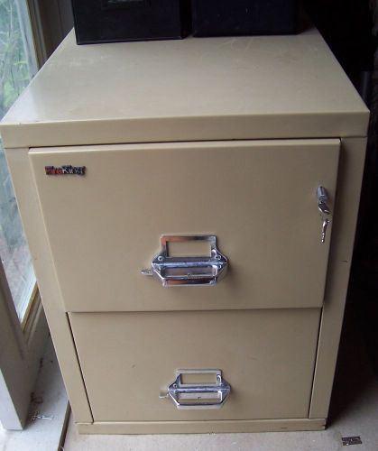 FireKing 2 drawer 31” legal size fireproof filing cabinet safe possible delivery