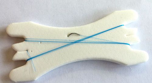 TRIAL OFFER!! 7-0 polypropylene suture for TRAINING ONLY  3pc / Practice suture