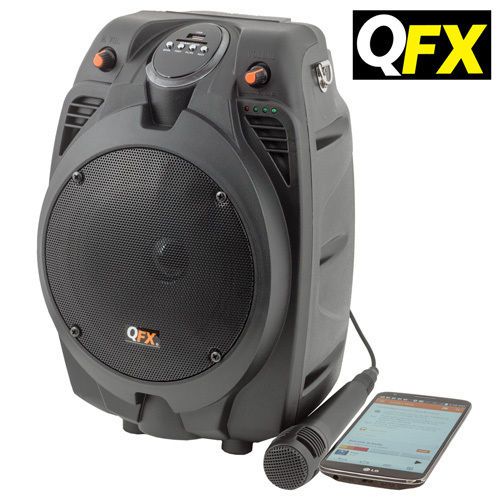QFX Portable Bluetooth PA Speaker