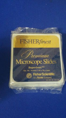 Fisher fines microscope slides