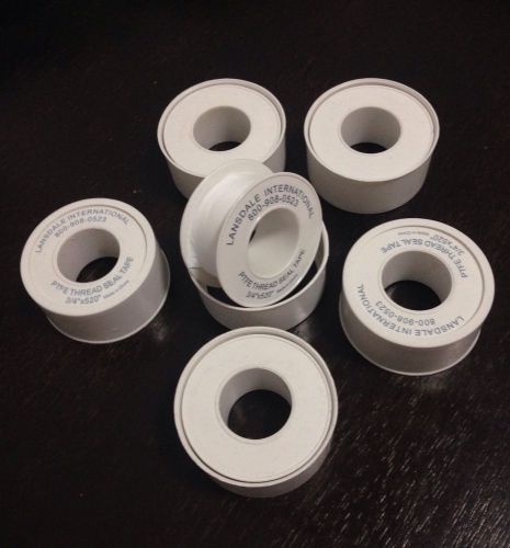 10 Pieces. Ptfe Thread Seal Tape 3/4&#034; *520