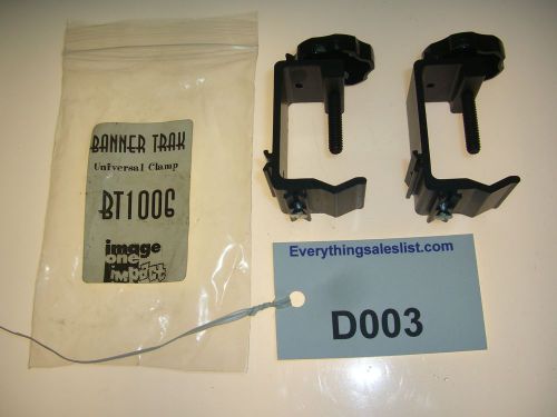 Banner trak universal mounting clamps (pair) bt1006 image one impact trade show for sale