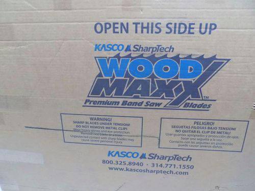 Lot of (15) kasco/wood maxx 1617358 14&#039;-5 wood cutting band saw blades for sale