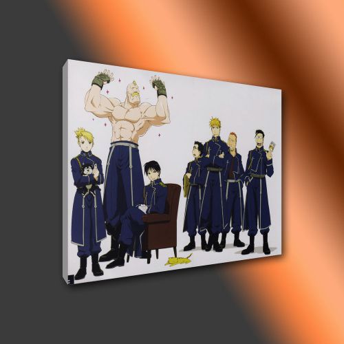 Anime,Canvas Print ,Wall Art,HD,Decal,Banner,Fullmetal Alchemist