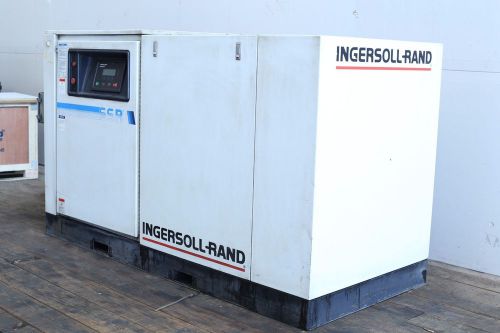 Ingersoll rand ssr-ep50 rotary screw air compressor 60hp 201 cfm well maintained for sale