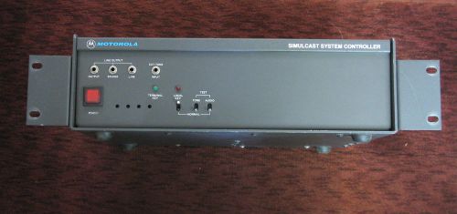 Motorola PURC Rack Simulcast System &amp; Paging Controller   &amp; Manual #68P8106E15-O