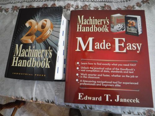 Machinery&#039;s Handbook Toolbox edition  29th edition , Machinery&#039;s handbook Made E
