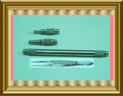 Eye magnet with loops  hq surgical instruments     1(one) splinter remover free for sale
