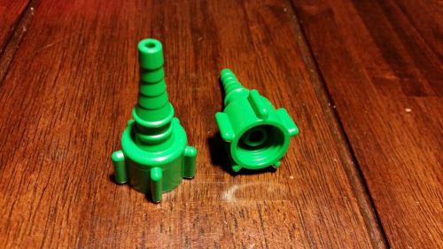 Roscoe CT-OP &#034;CHRISTMAS TREE&#034; OXYGEN NUT - STEM ADAPTER for OXYGEN -  2 pack
