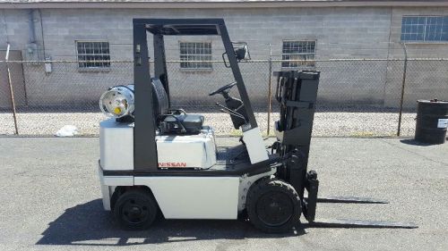 1997 nissan kcph02a20pv forklift - 4000lb capacity for sale