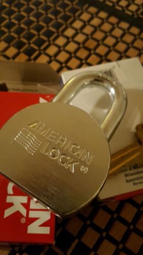 American lock a702 rekeyable padlock 2 keyed alike for sale
