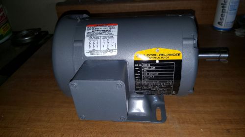 Baldor m3542 three phase enclosed motor .75 hp 1725 rpm 208-230/460v new for sale