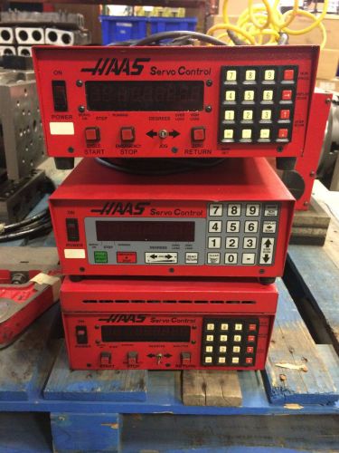Lot of 3 HAAS Indexers HRT 210 Rotary Table, Tailstock, Control, Manual