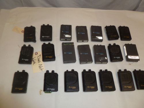 Lot of TWENTY ONE Motorola Fire EMS Pagers - Parts or Repair