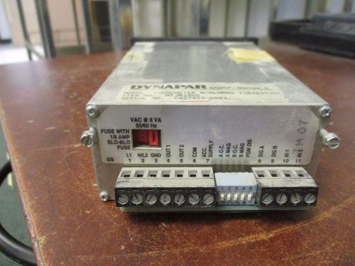 Dynapar Tachometer w/Alarms MTJRS00 115/230VAC 6VA 50/60Hz Used