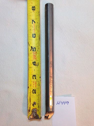 1 USED KENNAMETAL 5/8&#034; HEAVY METAL BORING BAR. J10-SCFPL2. WITH COOLANT. {H449}