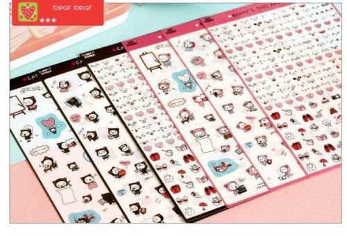 Benny&#039;s life Sticker Scrapbooking Labelling Diary Notebook Deco Tag  6sheet