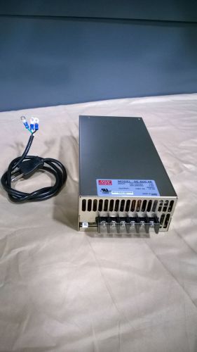Mean Well MW 48V 12.5A 600W AC/DC Switching Power Supply SE-600-48