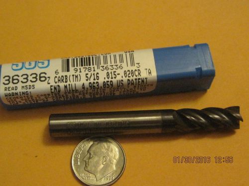 Sgs z carb 5/16&#034; single end 4 flute solid carbide end mill for sale