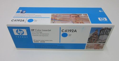 Genuine HP C4192A Color Laser Jet Toner Cartridge in Sealed Box