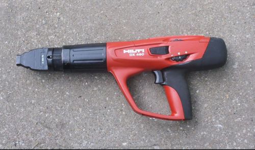 HILTI DX-460 with F8 Cal .27 powder actuated nail gun tool, fastening, EXCELLENT