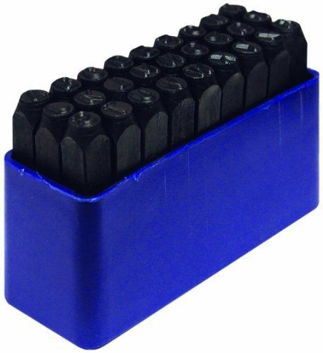 Century Drill &amp; Tool Century Drill and Tool 41511 Letter Stamp Set, 26 Piece