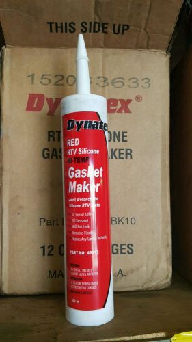 Dynatex 49292 low volatile rtv silicone gasket maker, 0 to 650 degree f, 300ml for sale