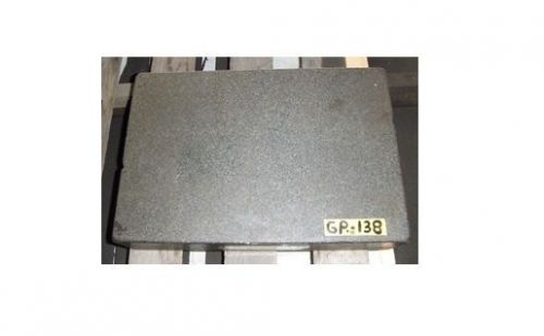 MICRO FLAT 12” x 18” x 4” Granite Plate Black Grade B
