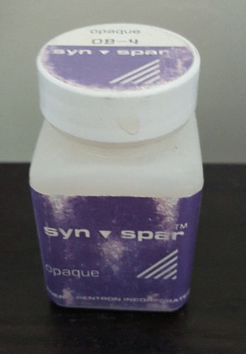 Synspar Opaque Shade B4 Brand New 1 Ounce Unopened Bottle