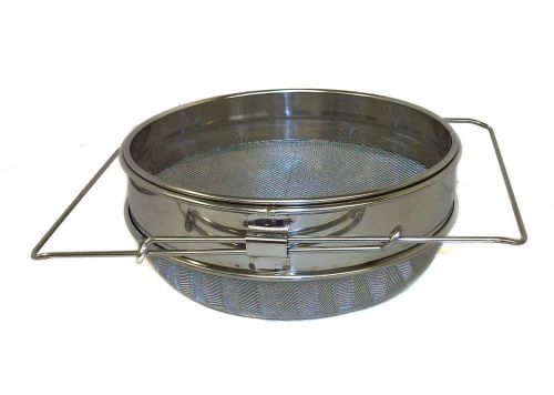 Honey strainer double sieve stainless steel beekeeping equipment vivo filter for sale