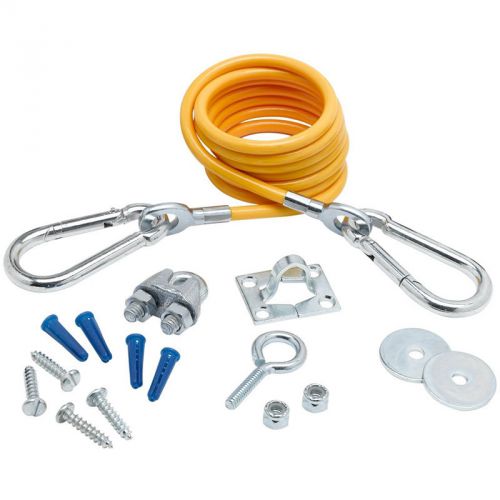 T&amp;S Brass AG-RC Gas-Connector Restraining Kit with 5-Foot Cable and Hardware