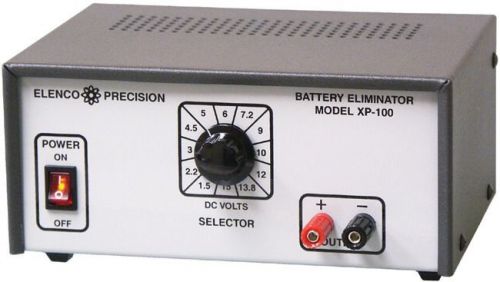 DC Power Supply Battery Eliminator AA,AAA,C,D,9V Elenco XP-100