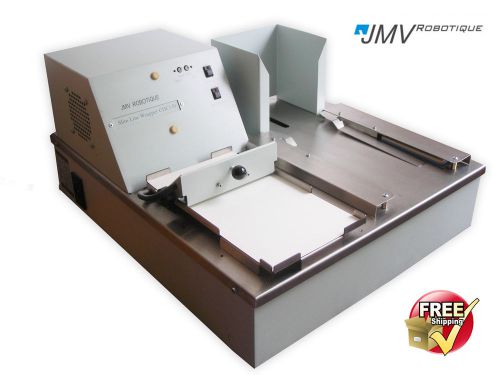 CDC140 Semi Automatic Slim CD Wrapper/Overwrapper JMV Robotique Made In France