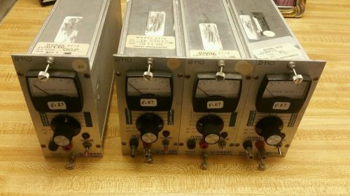 VISHAY MEASUREMENT GROUPS 2110 STRAIN GAGE 10CH 12V AC/DC POWER SUPPLY MODULE