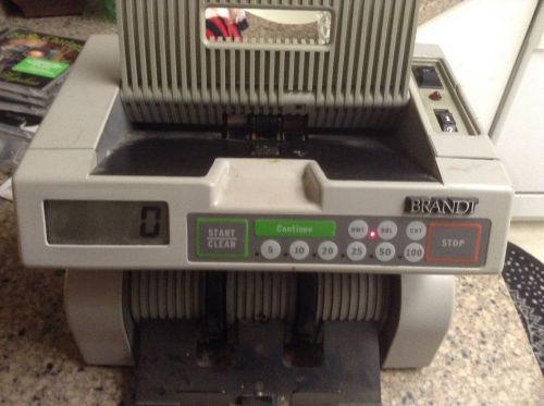 Brandt 8640-004 Money Bill Counter For Parts or Repair Only