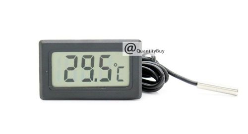 Lcd digital display thermometer sensor for aquarium pool fridge freezer for sale
