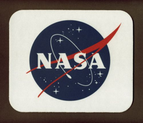 NASA Mouse Pad *Comes with a 3&#034; embroidered NASA patch *FREE SHIPPING