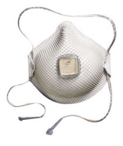 5 masks - moldex 2700 n95 respirator with handy strap and valve for sale