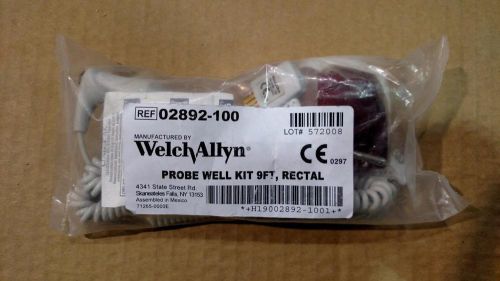 Welch Allyn 02892-100 Rectal Thermometer Probe Patient Monitor Well Kit